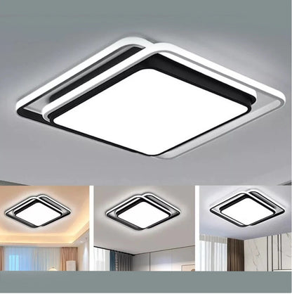 Modern LED Ceiling Light 120W Chandelier Lights Living Room Dining Room Bedroom